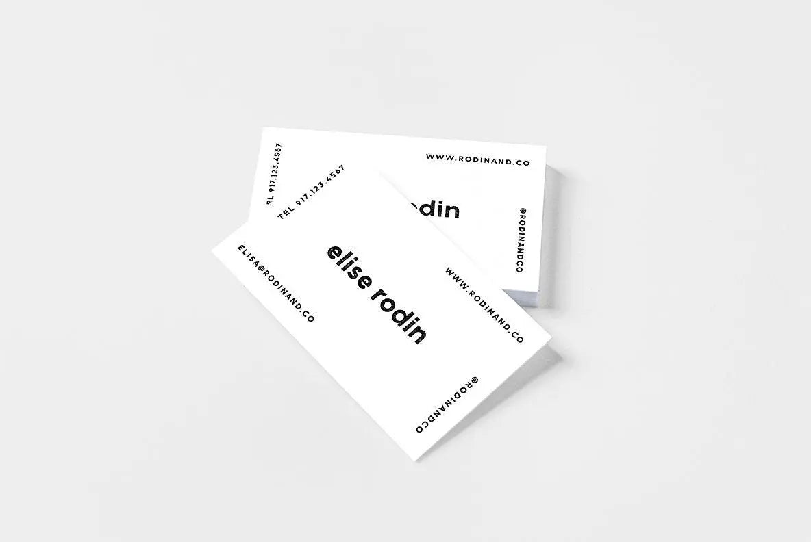 Business Card Stamp XVI