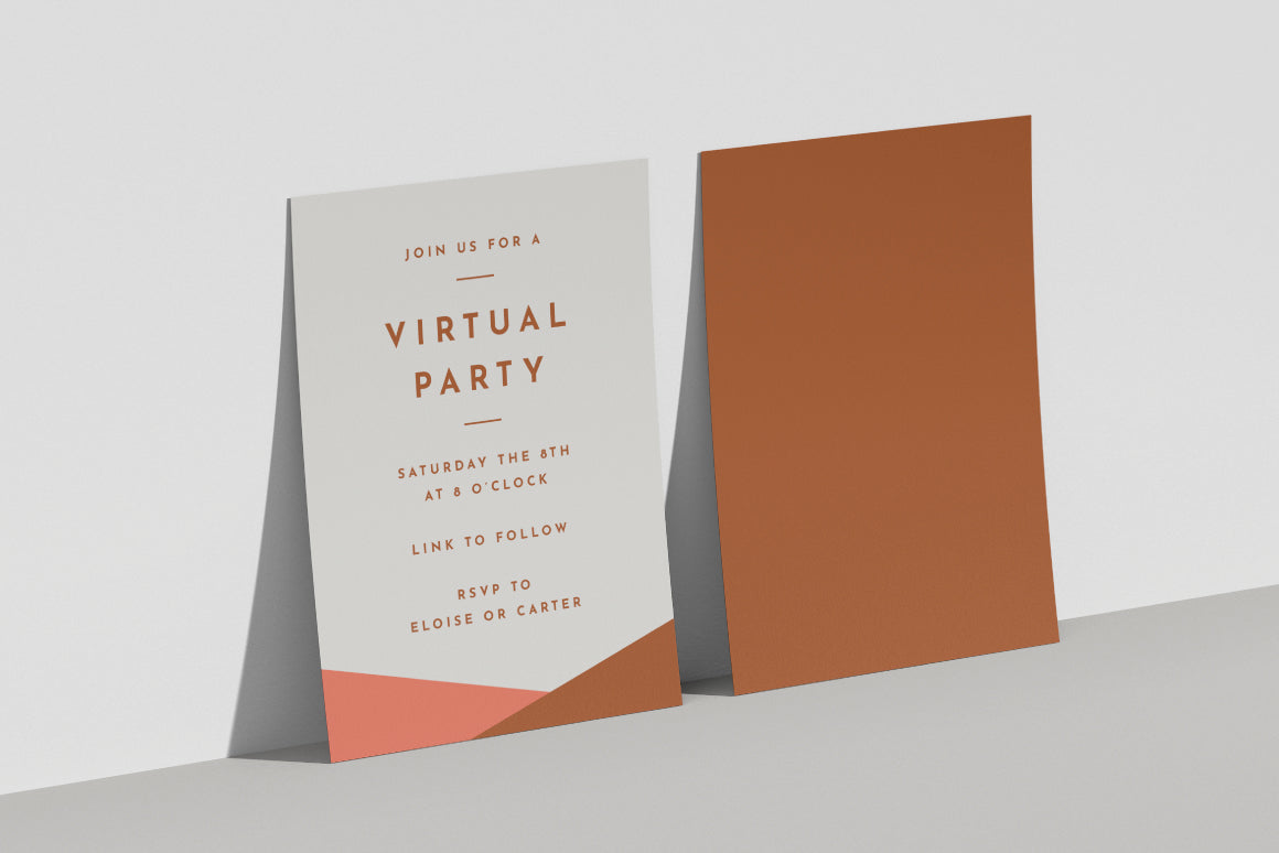 Canva + AI Invitation Set III-The Design Craft