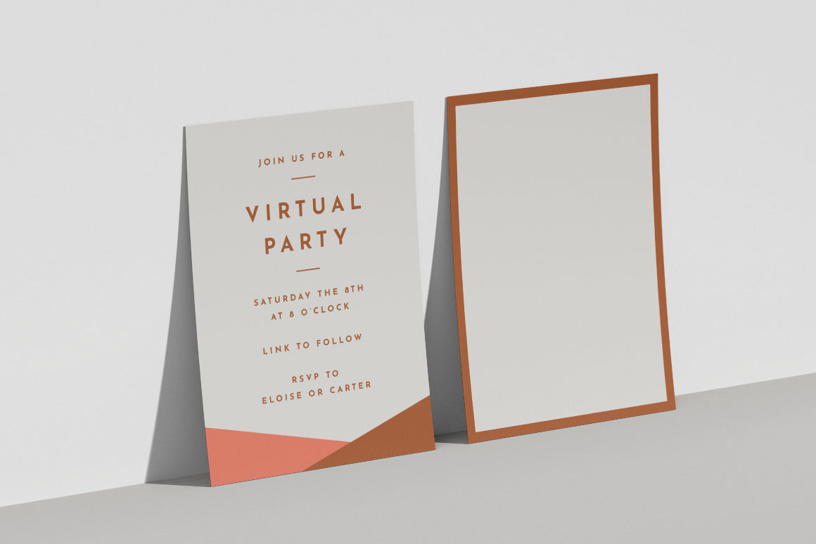 Canva + AI Invitation Set III-The Design Craft