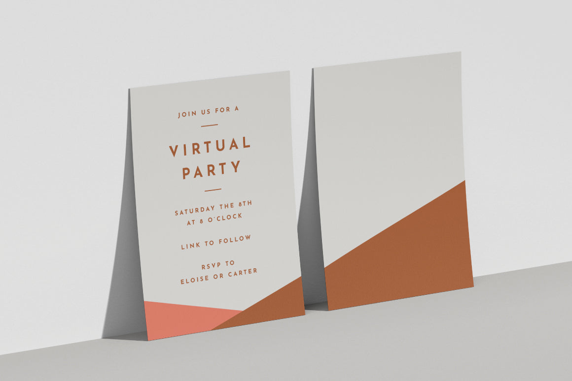 Canva + AI Invitation Set III-The Design Craft