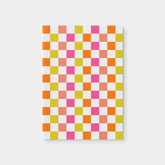 Checkerboard Softcover Notebook VI