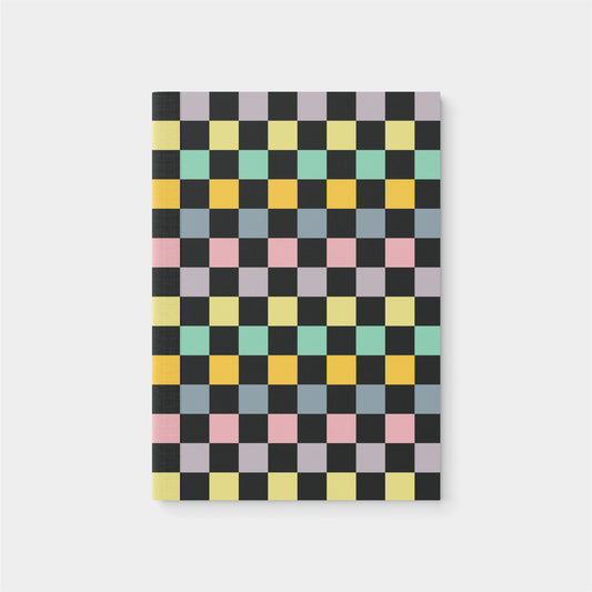 Checkerboard Softcover Notebook VII