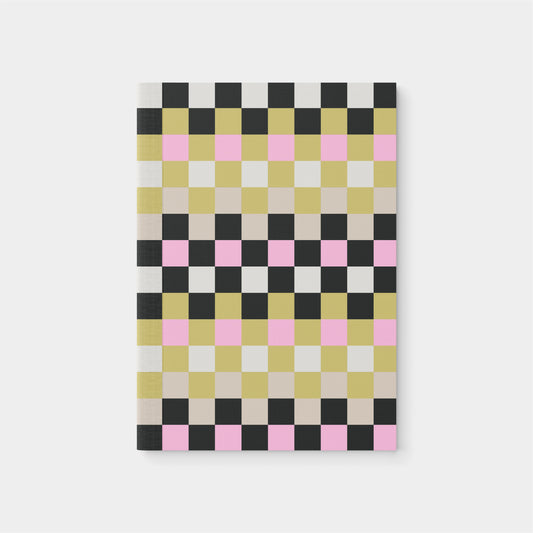 Checkerboard Softcover Notebook VIII