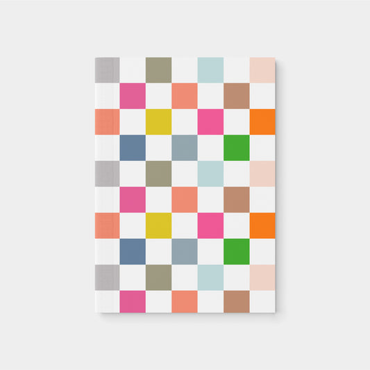 Checkerboard Softcover Notebook