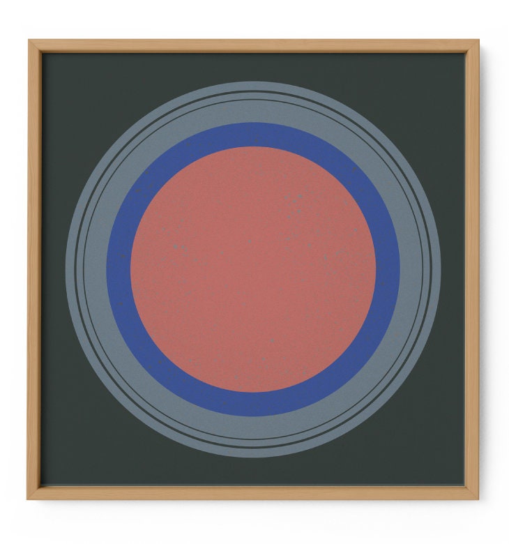 Circle Art Print IV-The Design Craft