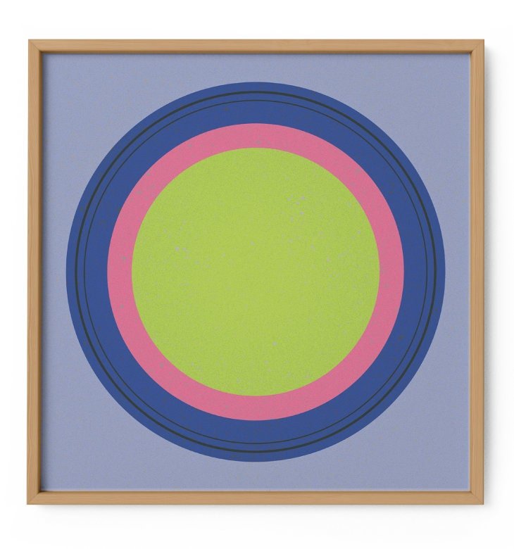 Circle Art Print IX-Art-The Design Craft