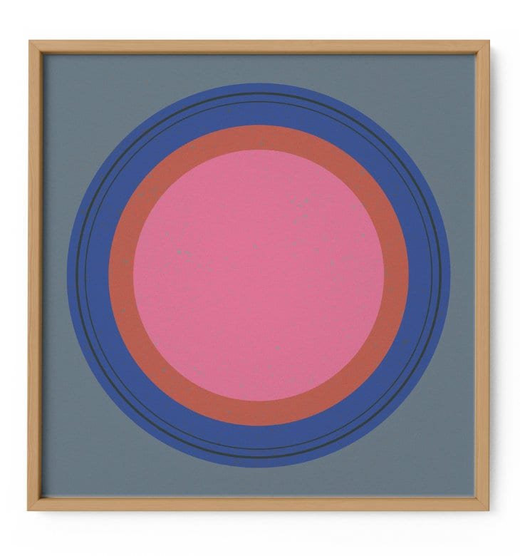 Circle Art Print VII-The Design Craft