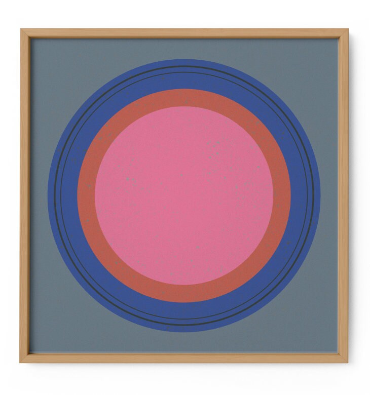 Circle Art Print VII-The Design Craft