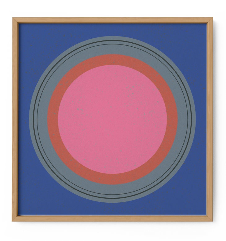 Circle Art Print VI-The Design Craft