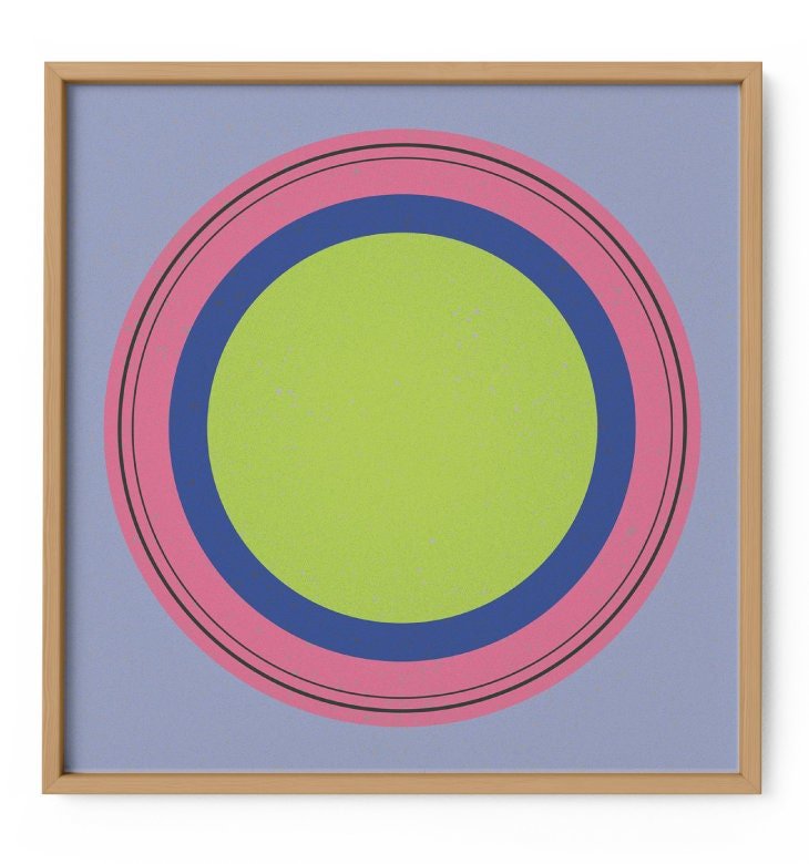 Circle Art Print-The Design Craft