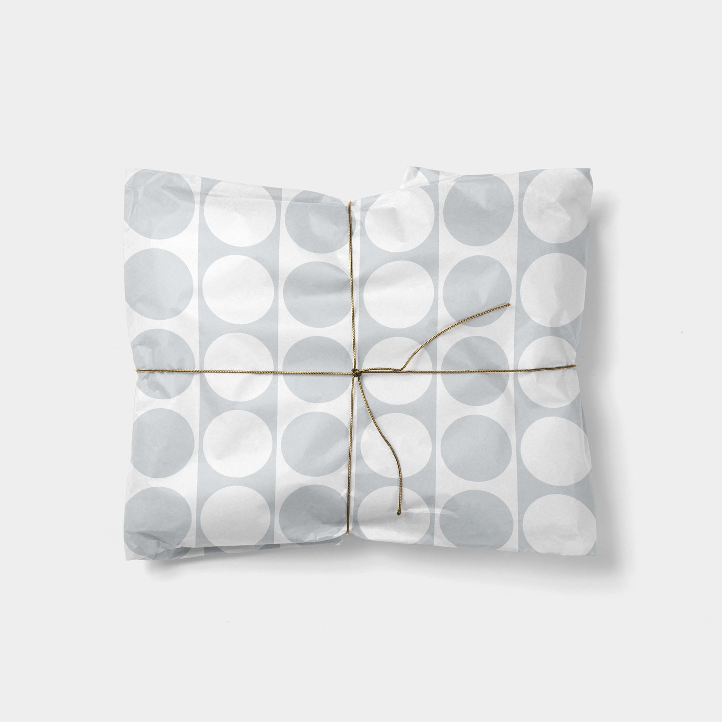 Circle Checker Gift Wrap VII-Gift Wrapping-The Design Craft