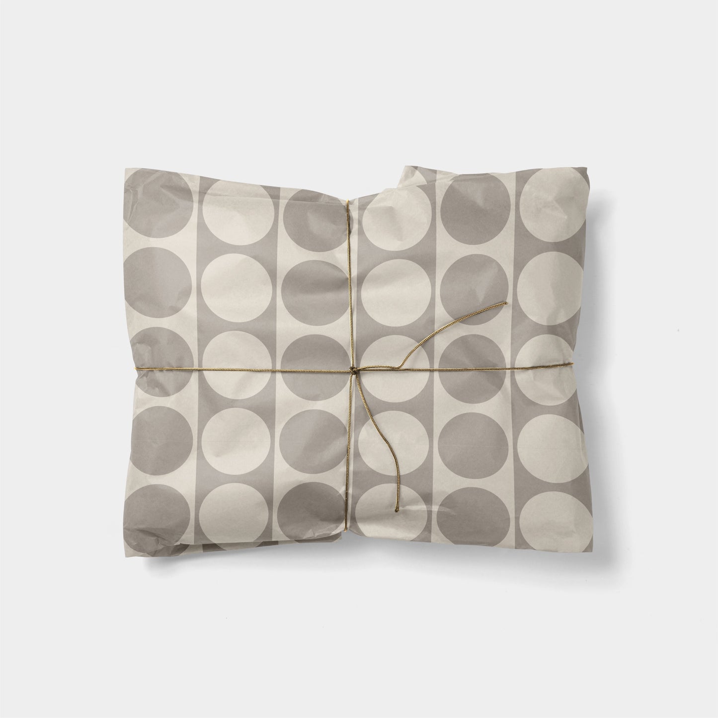 Circle Checker Gift Wrap VIII-Gift Wrapping-The Design Craft