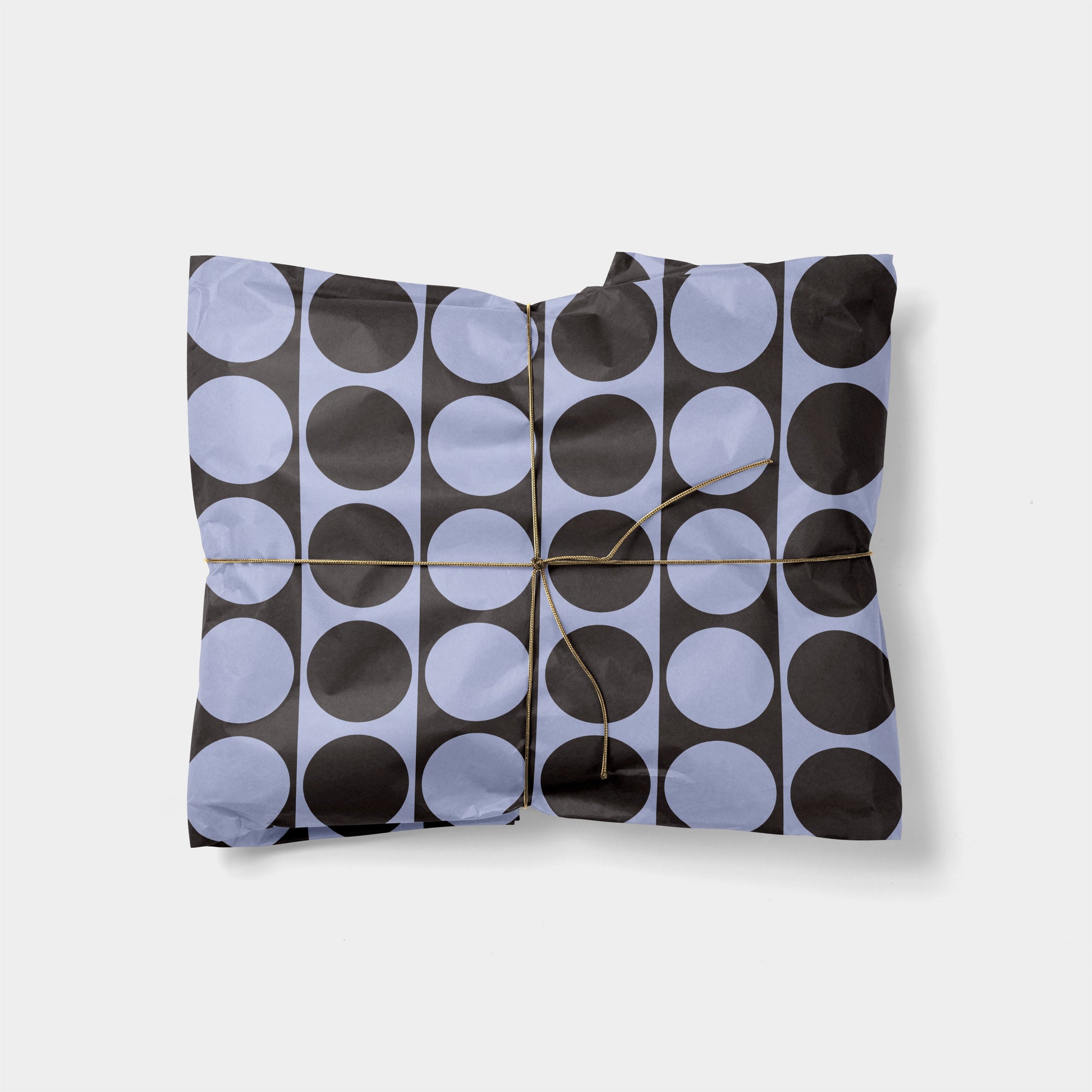 Circle Checker Gift Wrap X-Gift Wrapping-The Design Craft