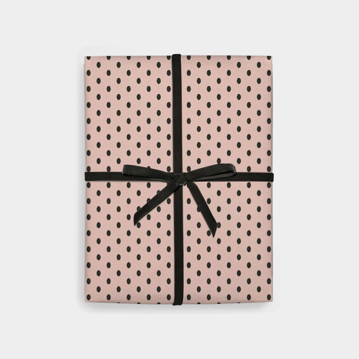 Classic Polka Dot Gift Wrap, Pink-Gift Wrapping-The Design Craft