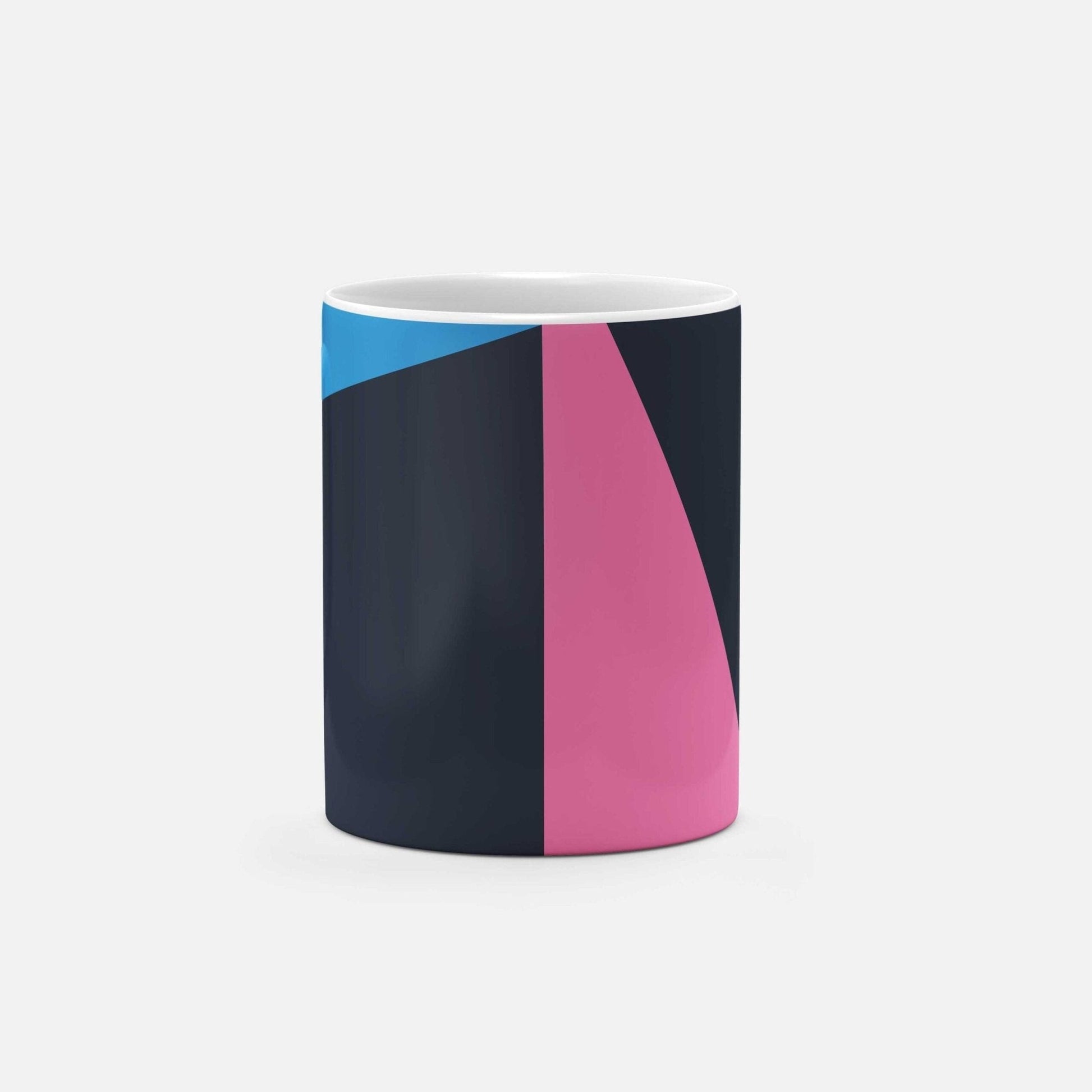 Color Block 11 Oz Mug II-The Design Craft