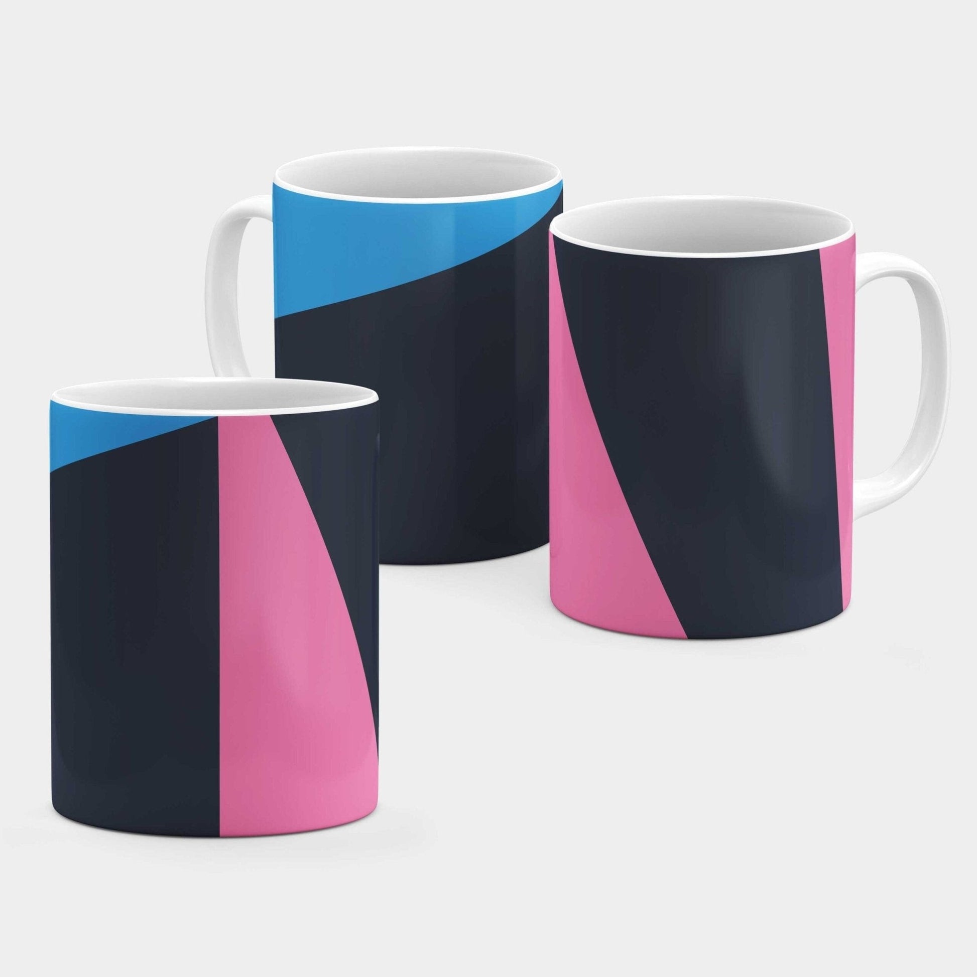 Color Block 11 Oz Mug II-The Design Craft