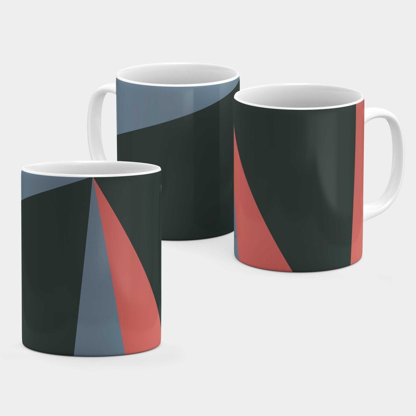 Color Block 11 Oz Mug III-The Design Craft