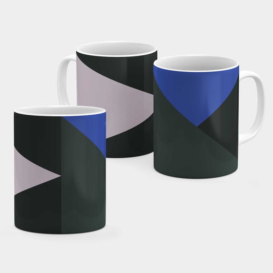 Color Block 11 Oz Mug IV-The Design Craft