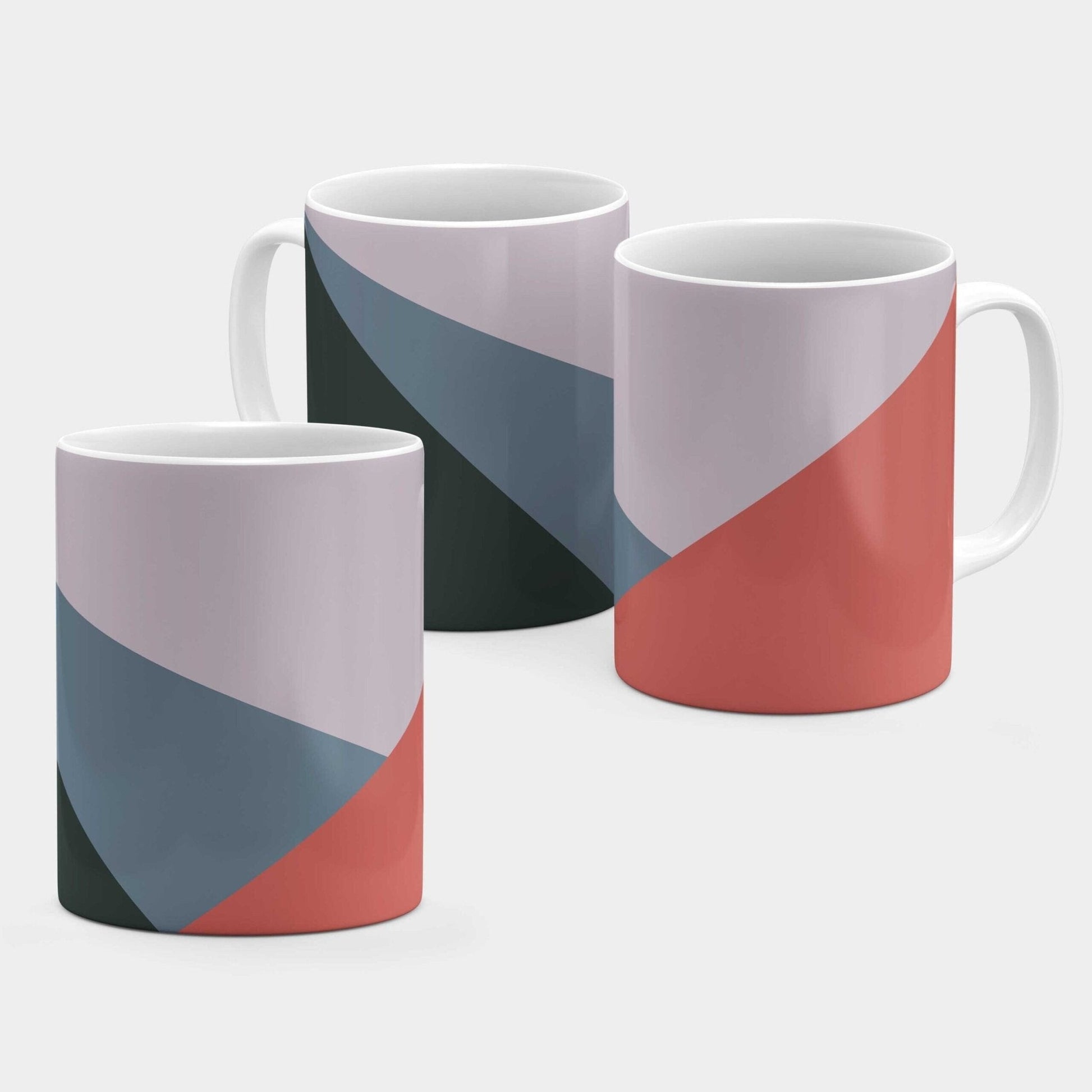 Color Block 11 Oz Mug V-The Design Craft