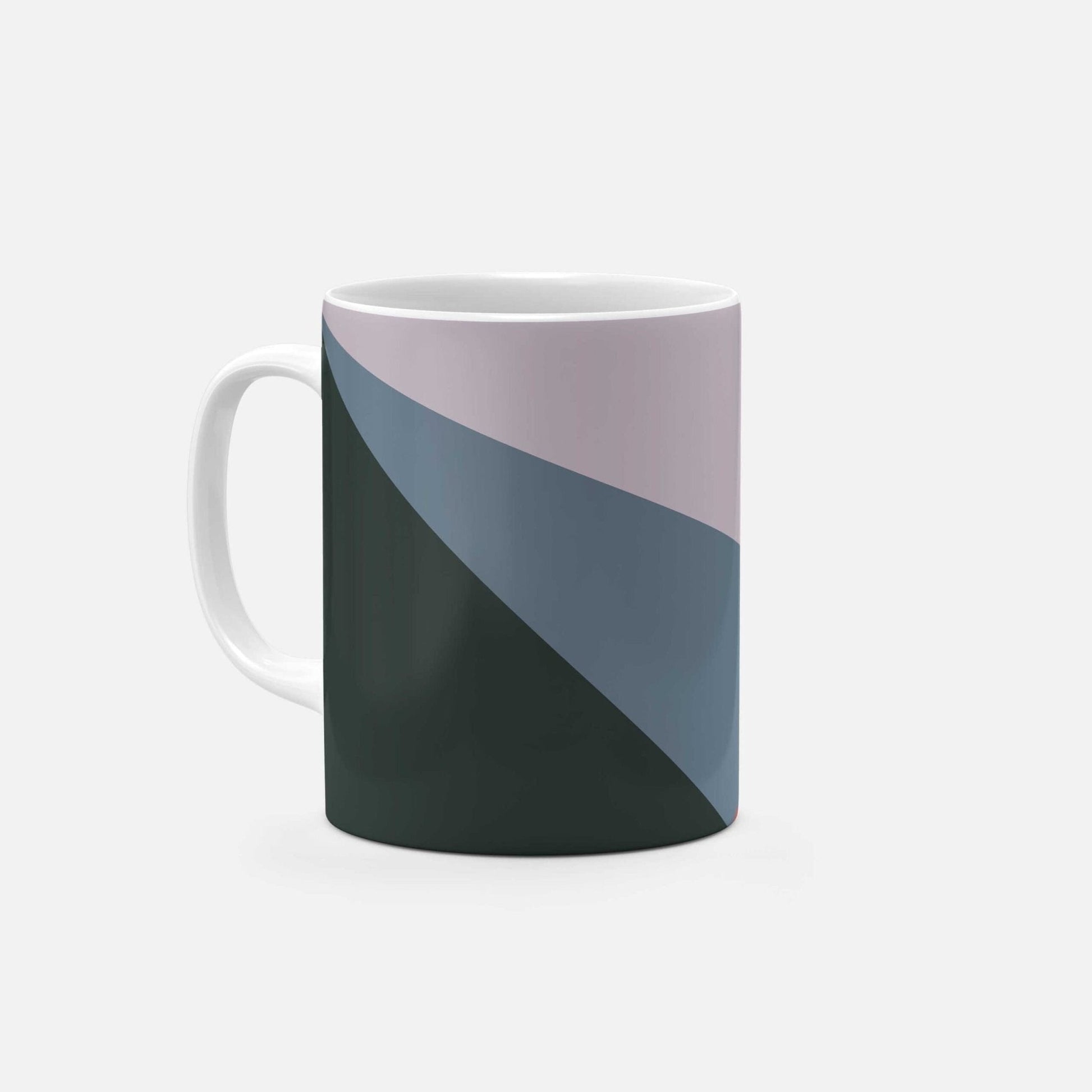 Color Block 11 Oz Mug V-The Design Craft