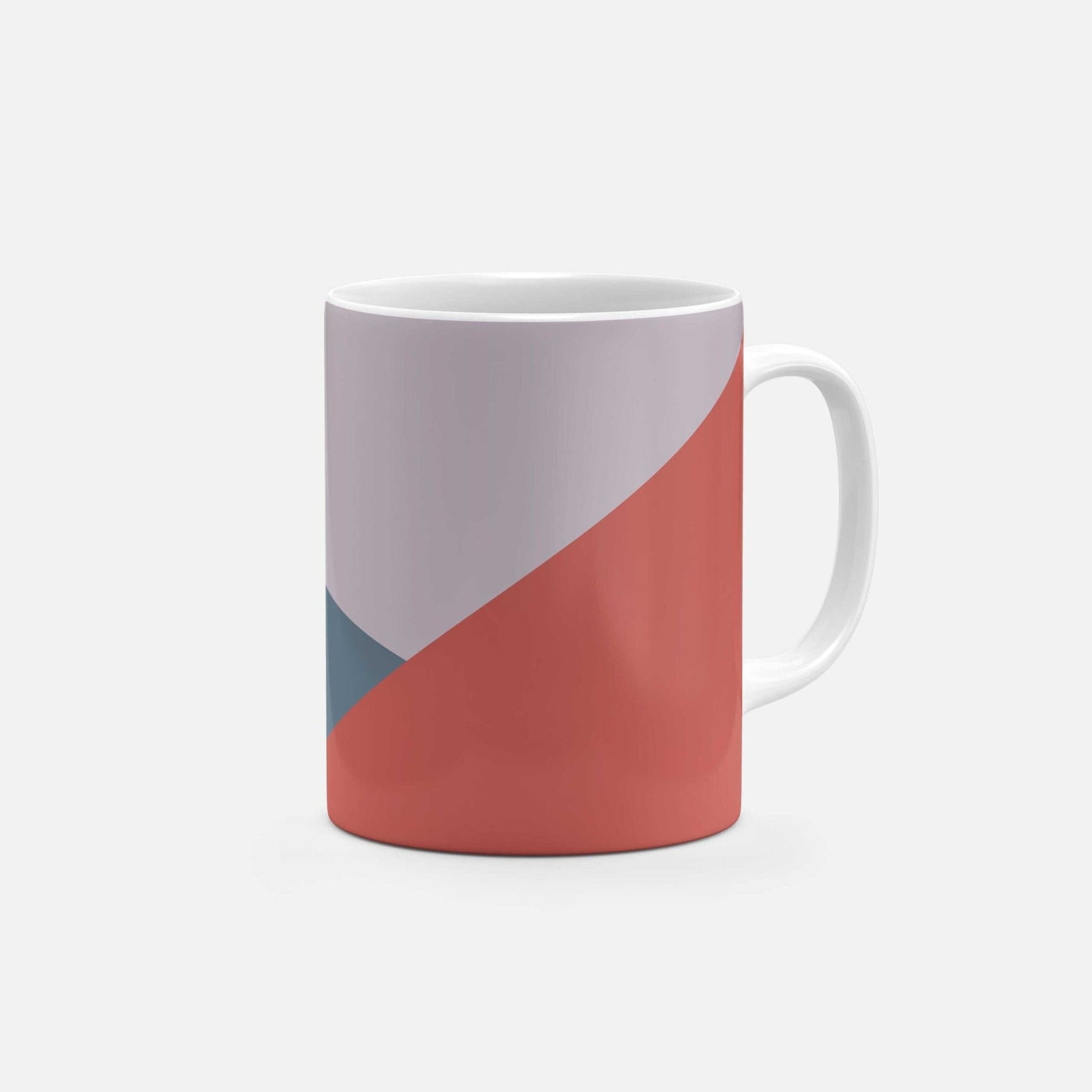 Color Block 11 Oz Mug V-The Design Craft