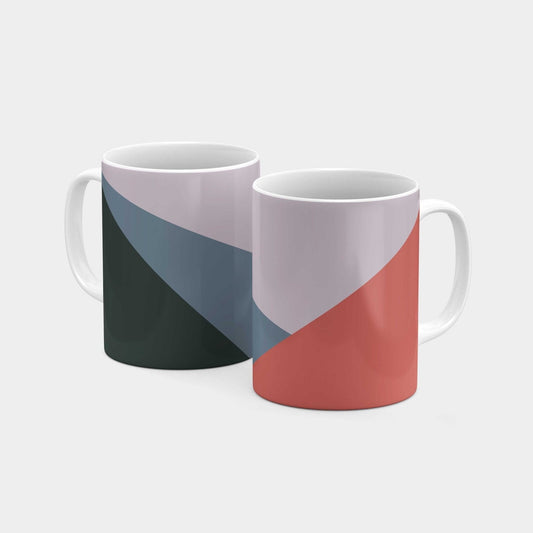 Color Block 11 Oz Mug V-The Design Craft