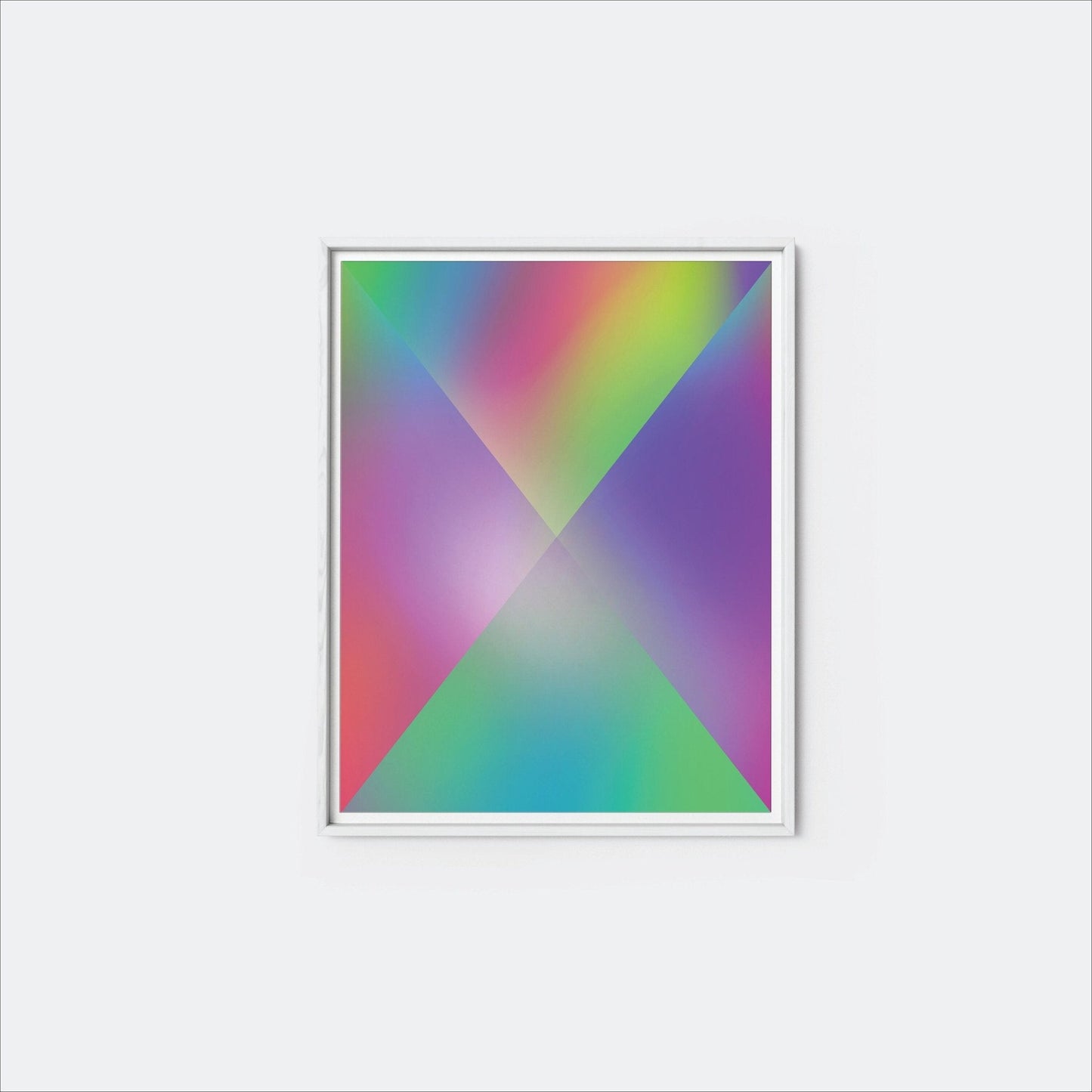 Color Fade Art Print No. 6, Modern Art-Art Prints-The Design Craft