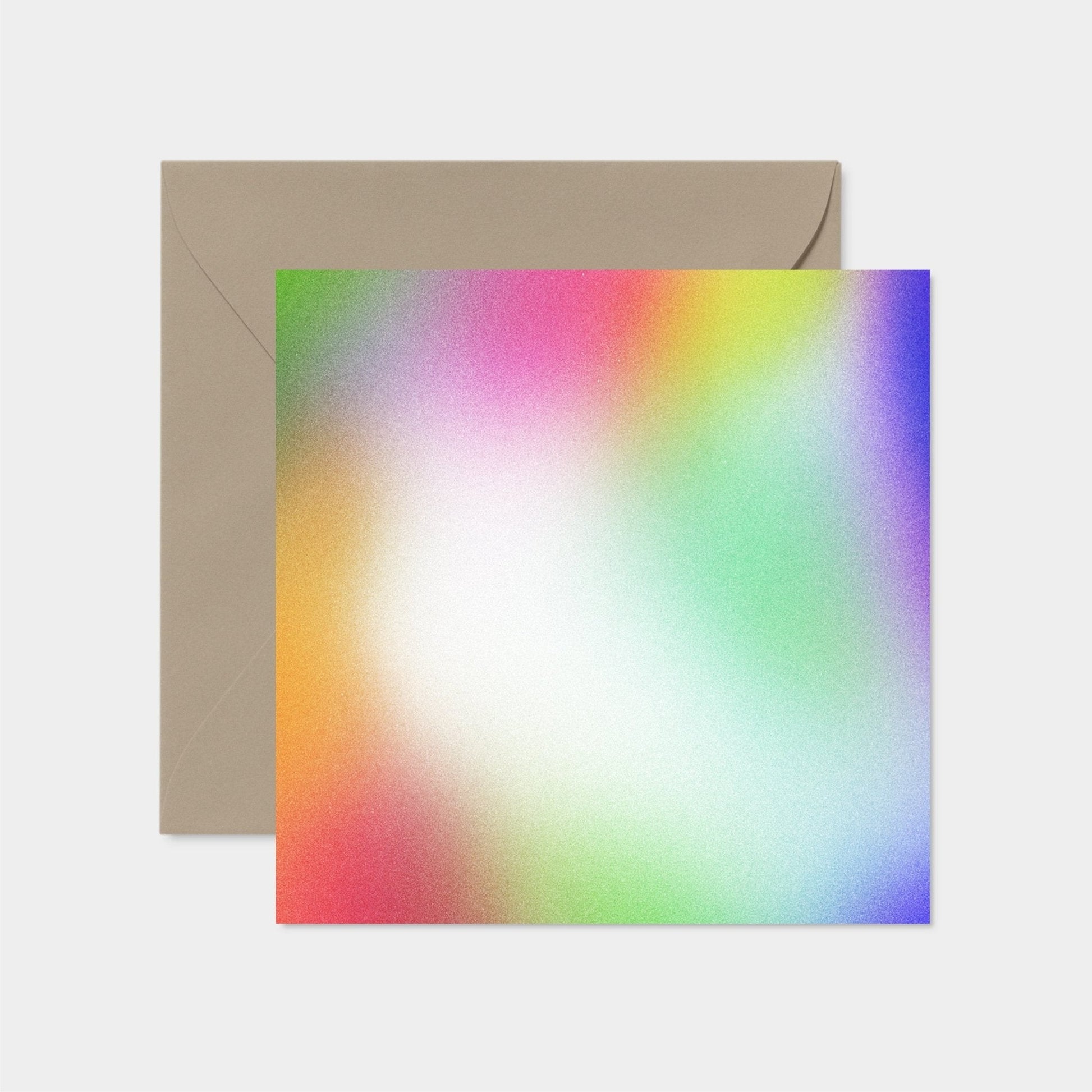 Color Ombre Blank Cards, Color Mood Card-Greeting & Note Cards-The Design Craft