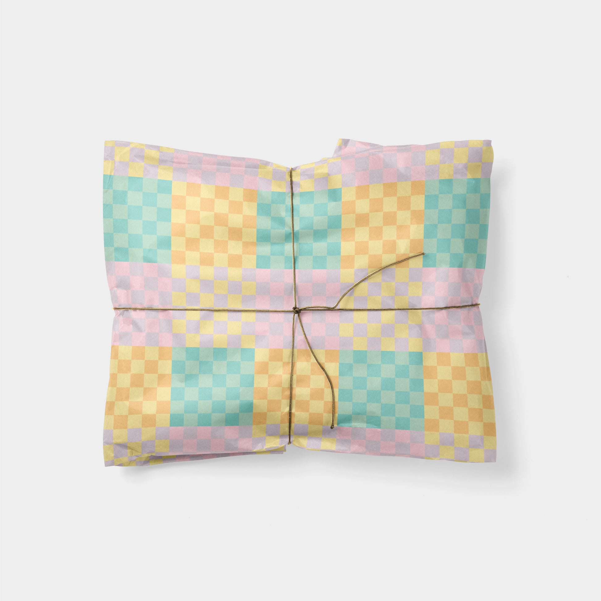 Colorful Checkerboard Gift Wrap II