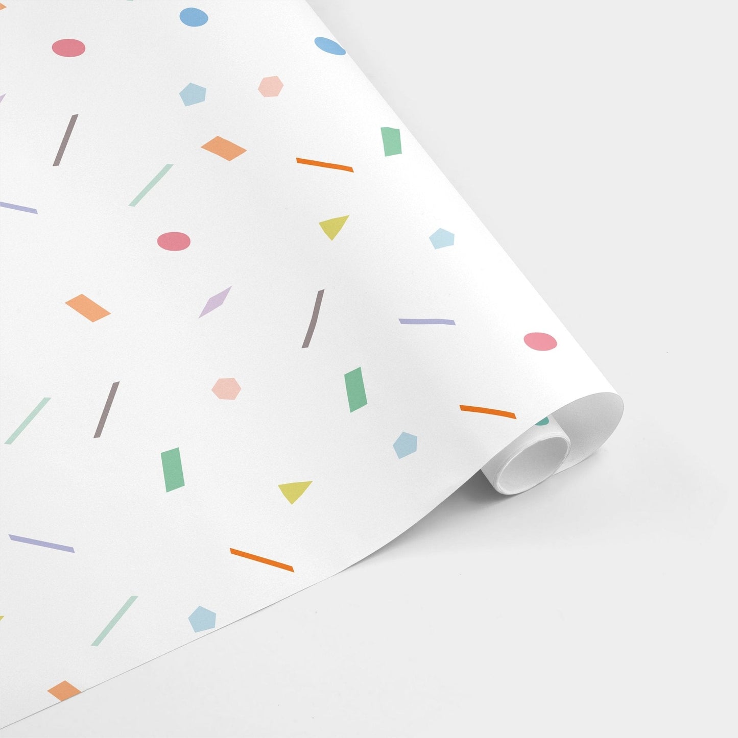 Colorful Confetti Pattern Gift Wrap-Gift Wrapping-The Design Craft