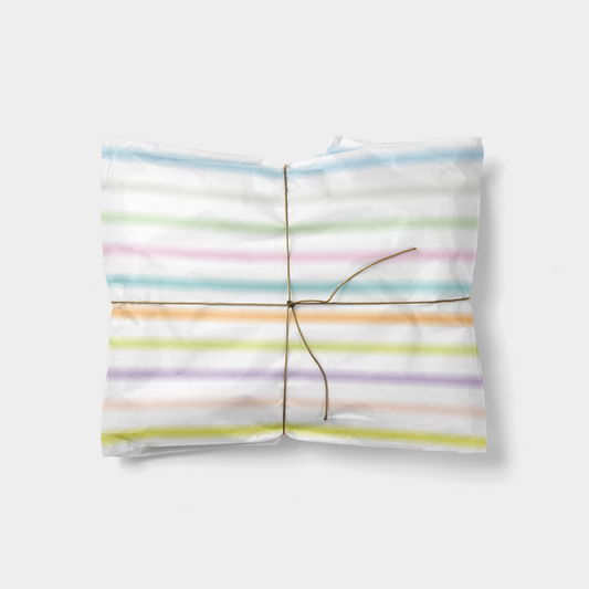 Colorful Gradient Stripes Gift Wrap-Gift Wrapping-The Design Craft
