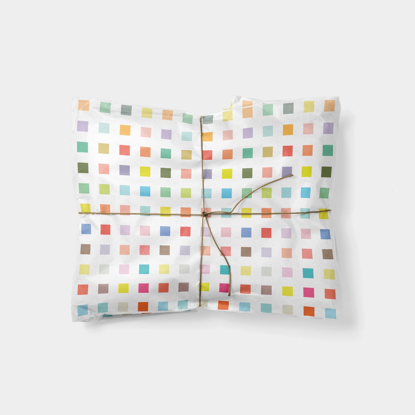 Colorful Grid Gift Wrap