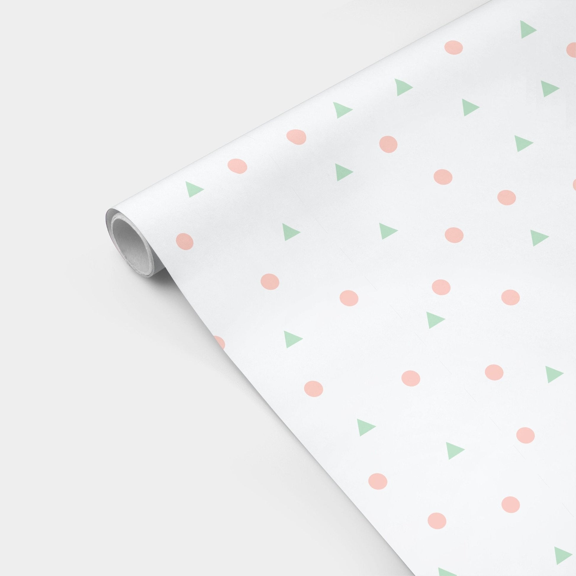 Confetti Geo Gift Wrap-Gift Wrapping-The Design Craft