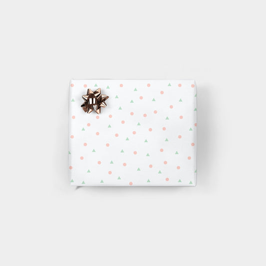 Confetti Geo Gift Wrap-Gift Wrapping-The Design Craft