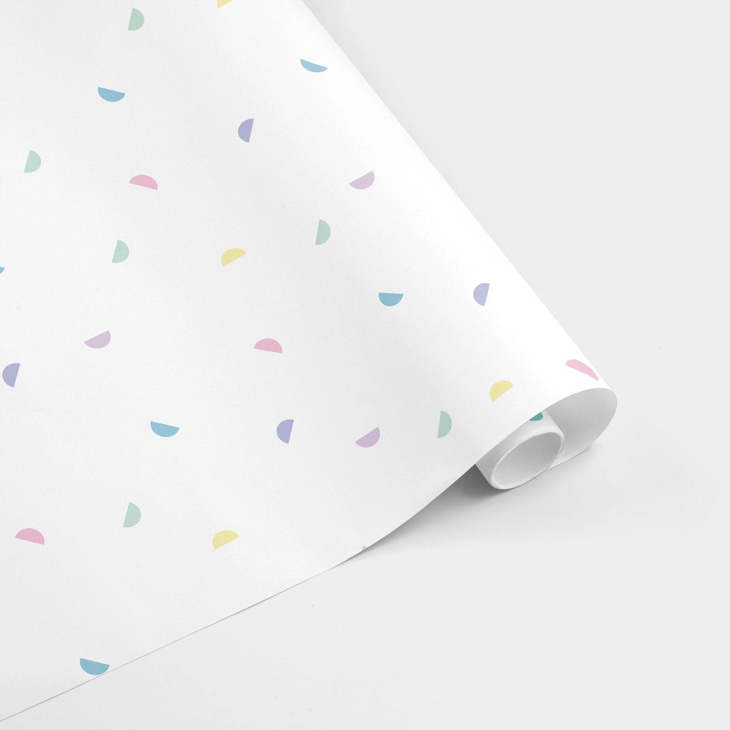 Confetti Geo Gift Wrap III-Gift Wrapping-The Design Craft