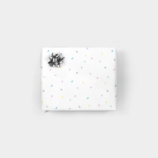 Confetti Geo Gift Wrap III-Gift Wrapping-The Design Craft