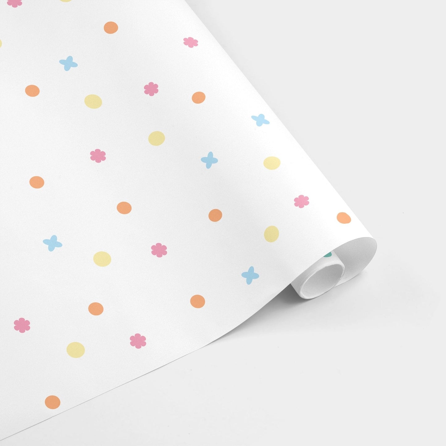 Confetti Geo Gift Wrap V-Gift Wrapping-The Design Craft