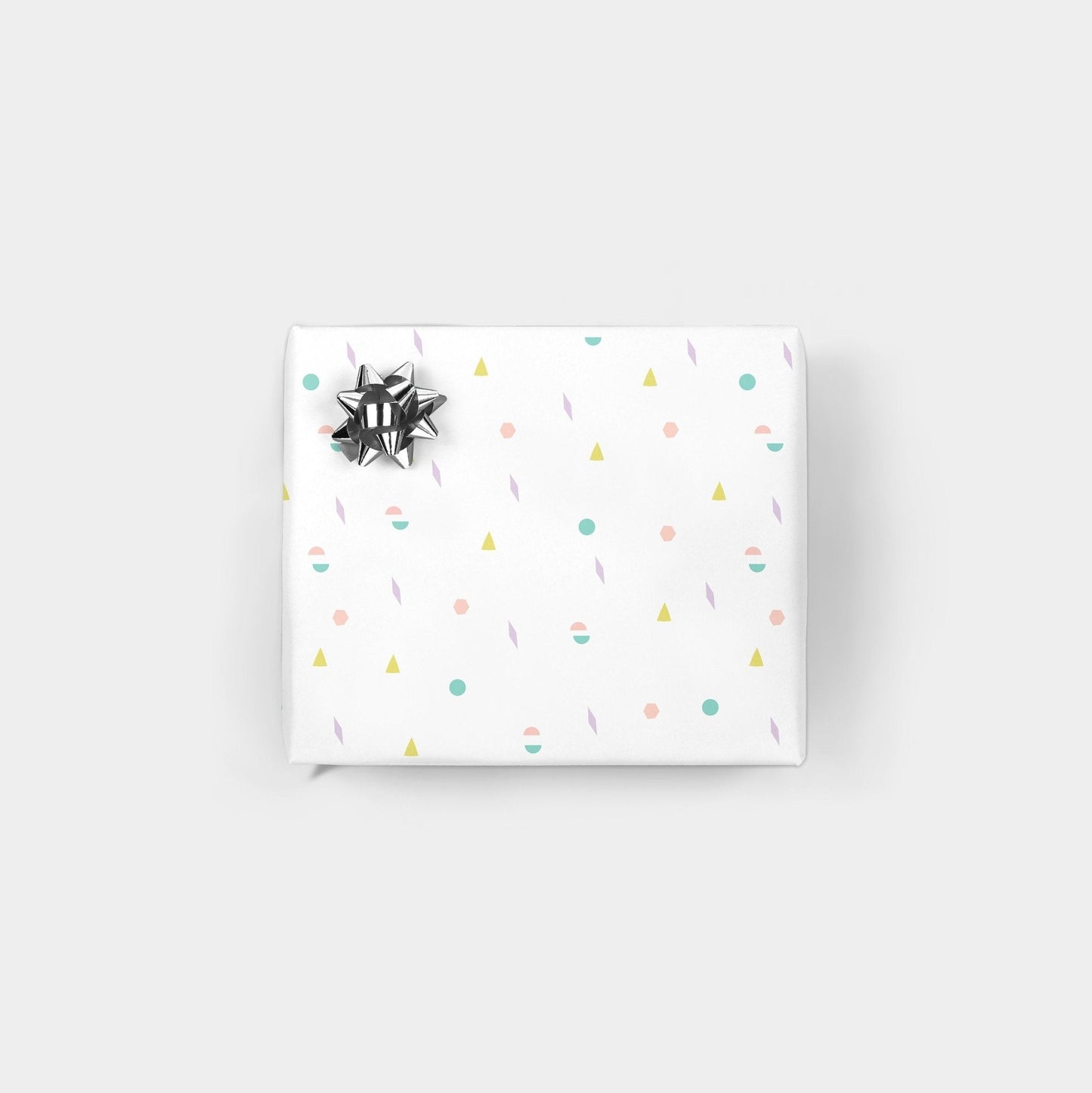 Confetti Geo Gift Wrap VI-Gift Wrapping-The Design Craft