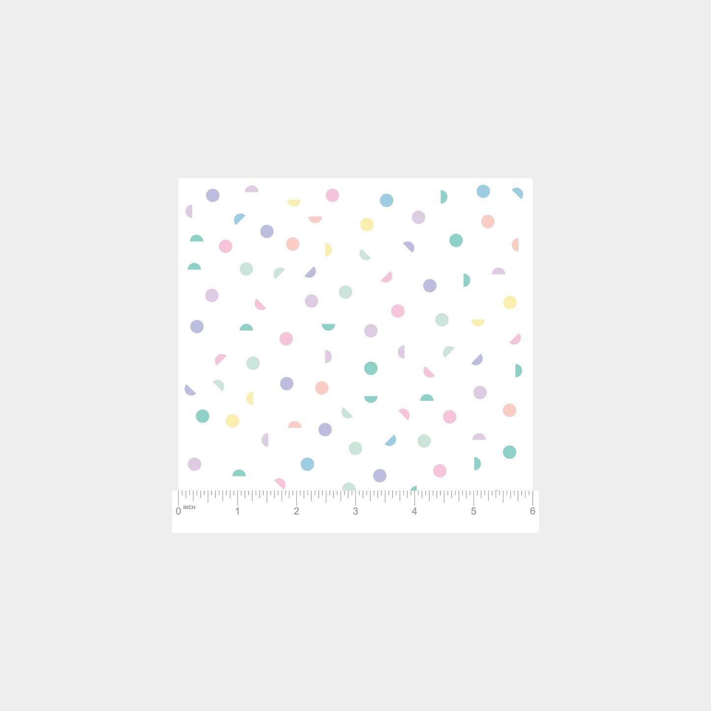 Confetti Half Circle Geo Gift Wrap-Gift Wrapping-The Design Craft