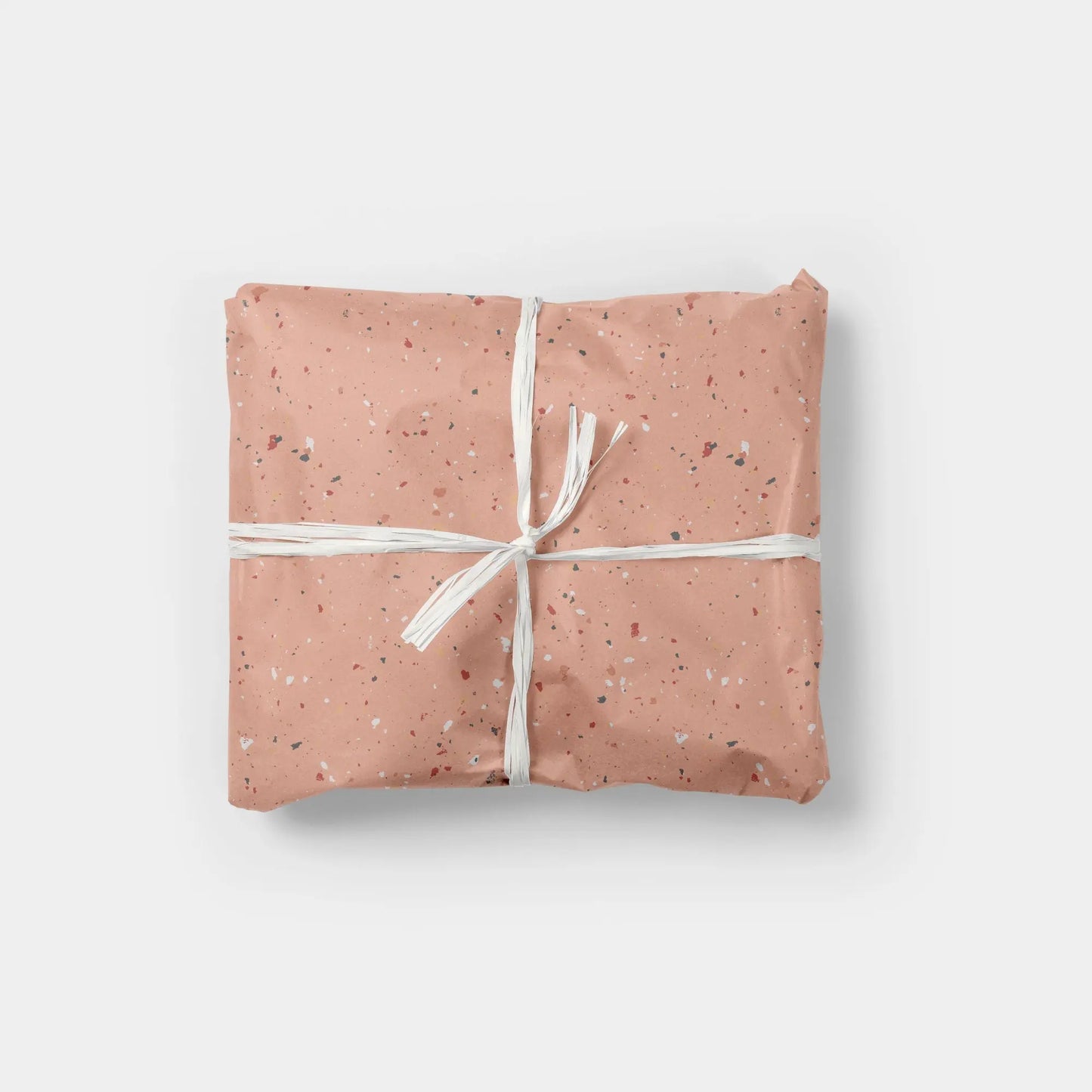 Coral Fleck Gift Wrap