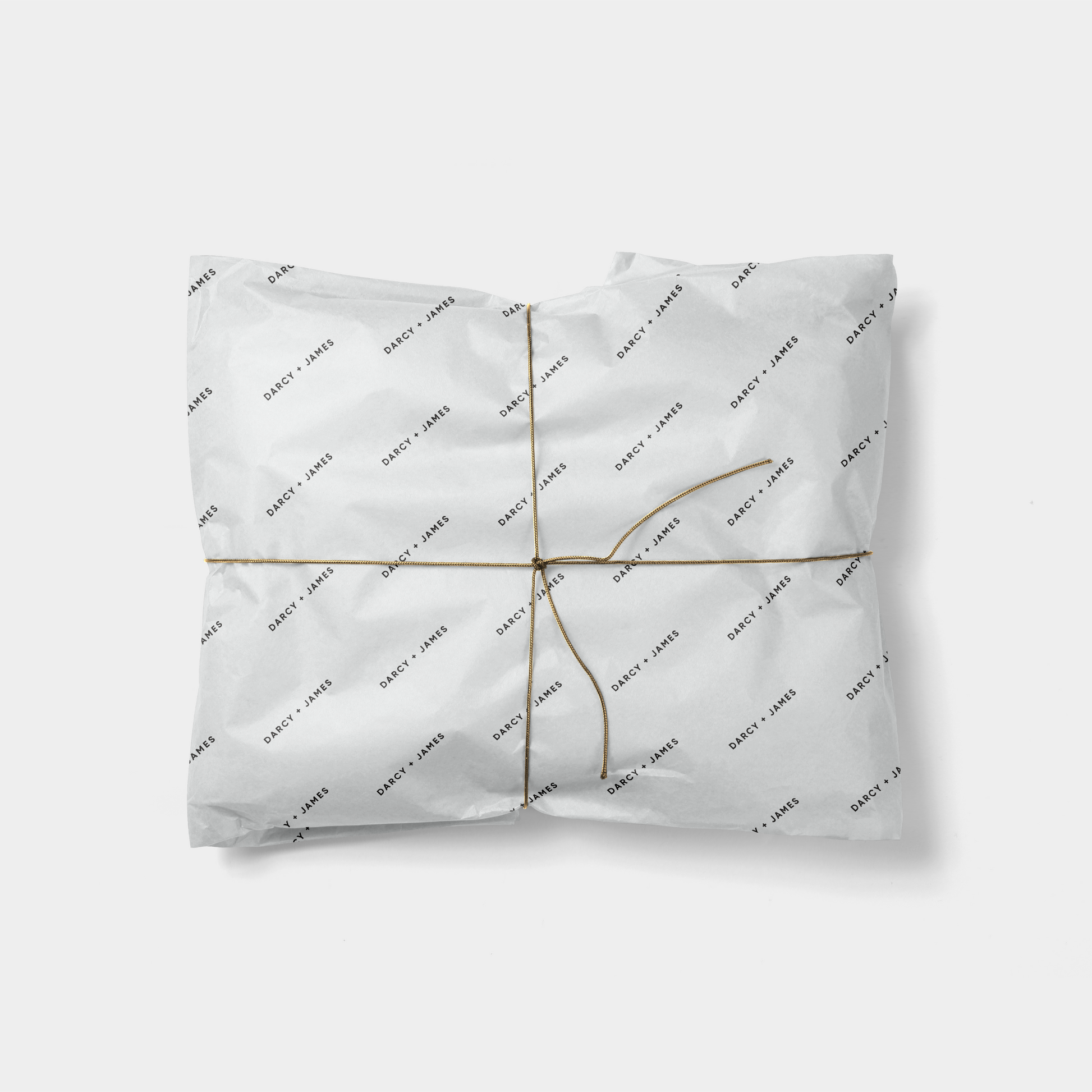 Couples Custom Typography Gift Wrap III-Gift Wrapping-The Design Craft