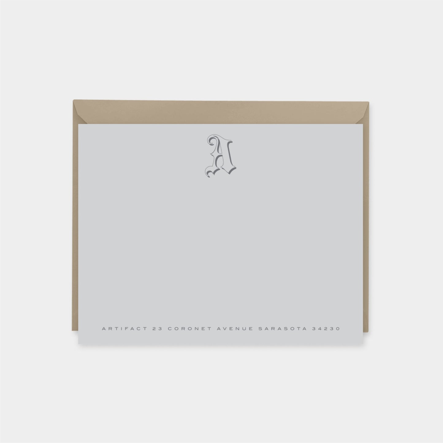 Creative Monogram Note Cards II-Greeting & Note Cards-The Design Craft