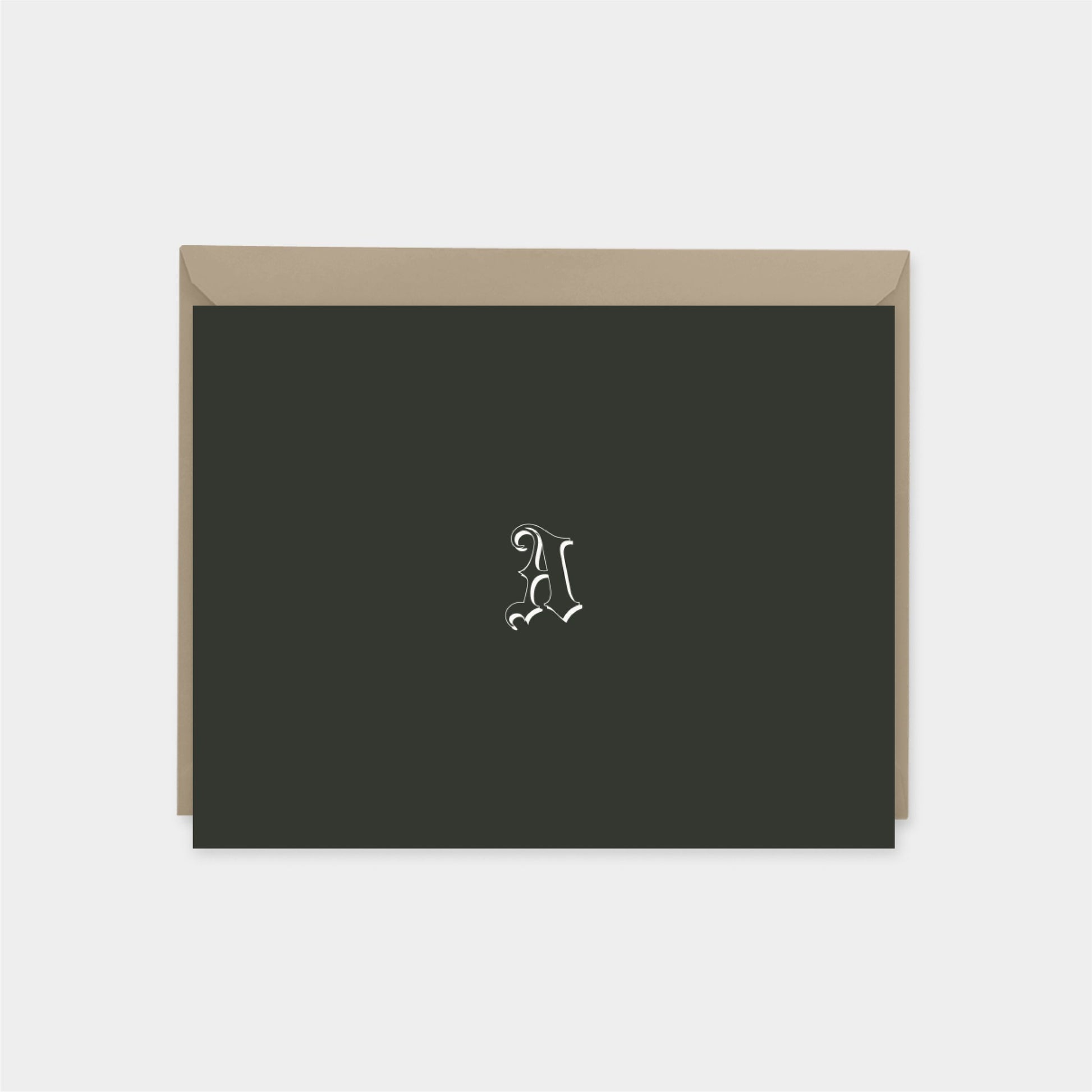 Creative Monogram Note Cards III-Greeting & Note Cards-The Design Craft