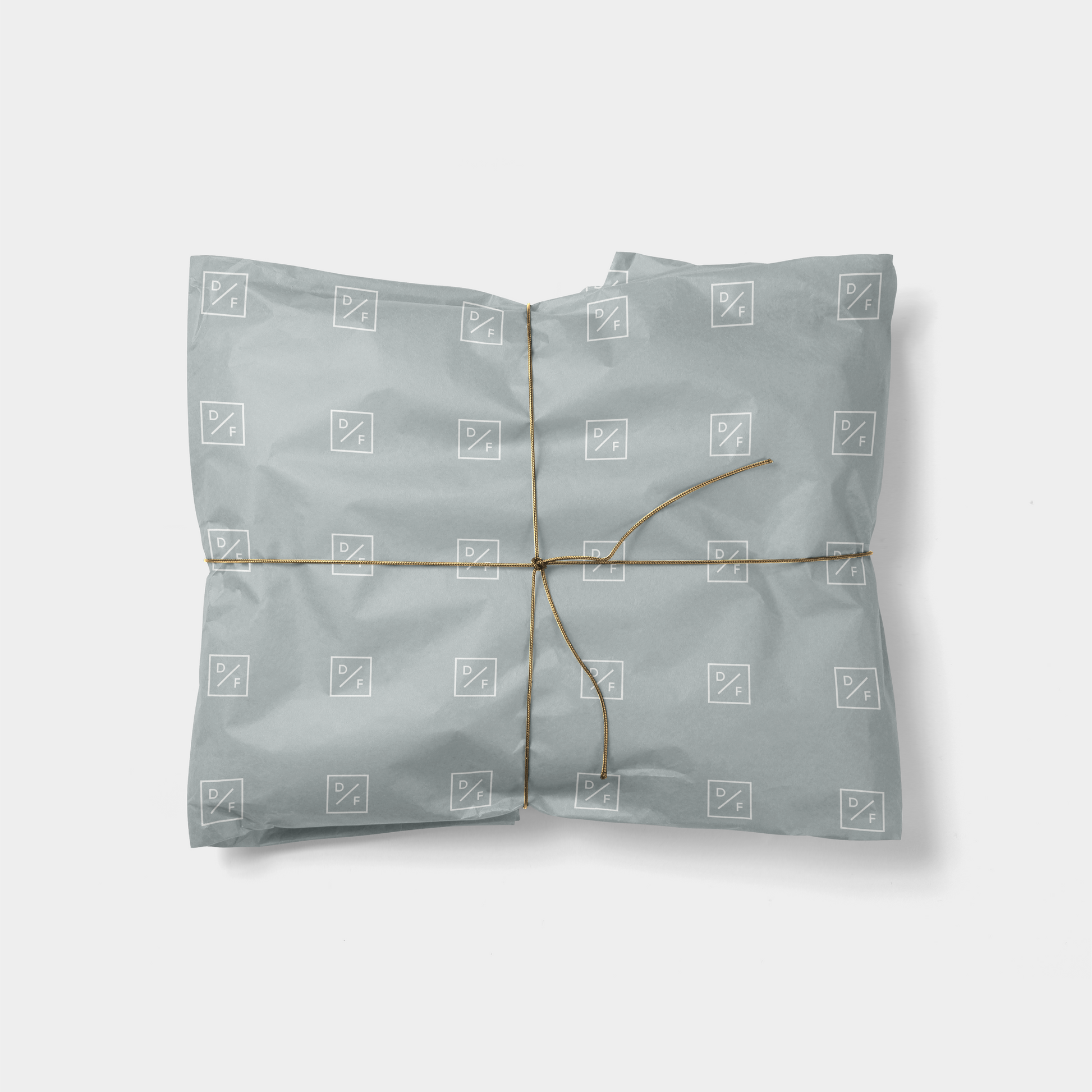 Custom Monogram Business Gift Wrap-Gift Wrapping-The Design Craft