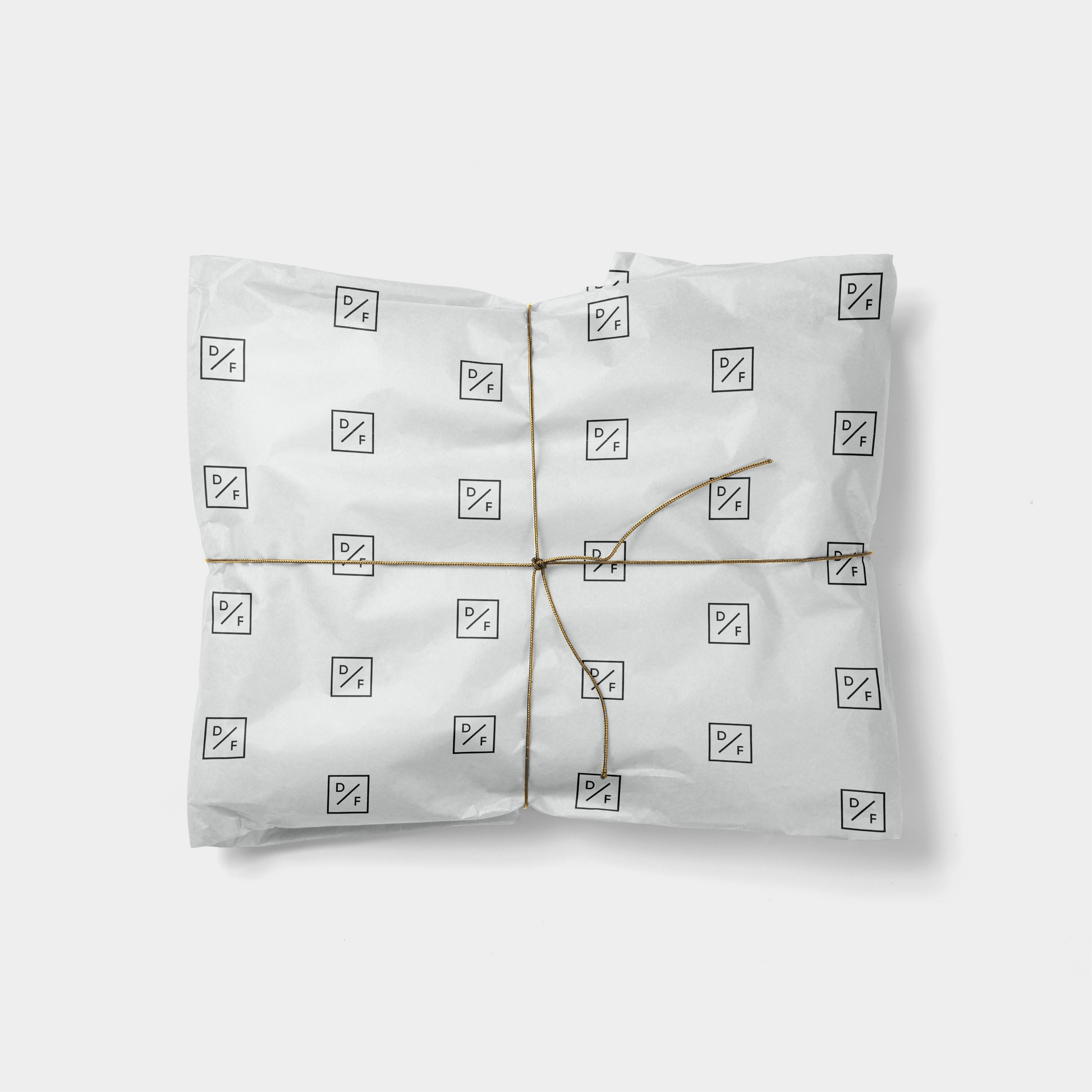 Custom Monogram Business Gift Wrap-Gift Wrapping-The Design Craft