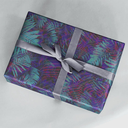 Dark Tropical Gift Wrap-Gift Wrapping-The Design Craft