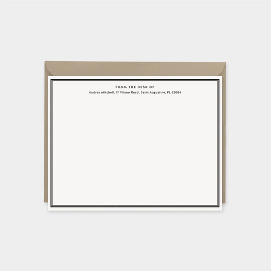 Decorative Border Note Cards,-Greeting & Note Cards-The Design Craft