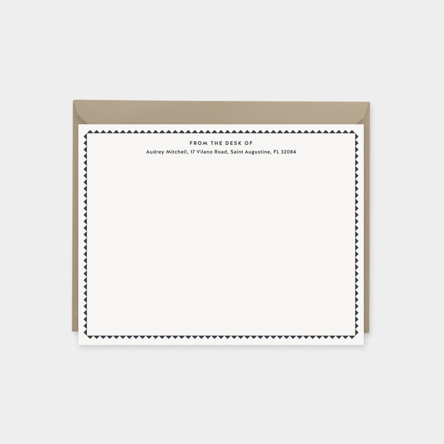 Decorative Border Note Cards II,-Greeting & Note Cards-The Design Craft