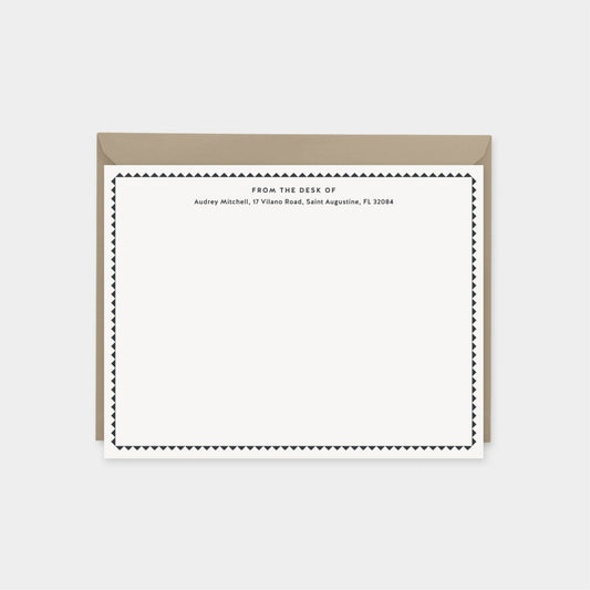 Decorative Border Note Cards II,-Greeting & Note Cards-The Design Craft