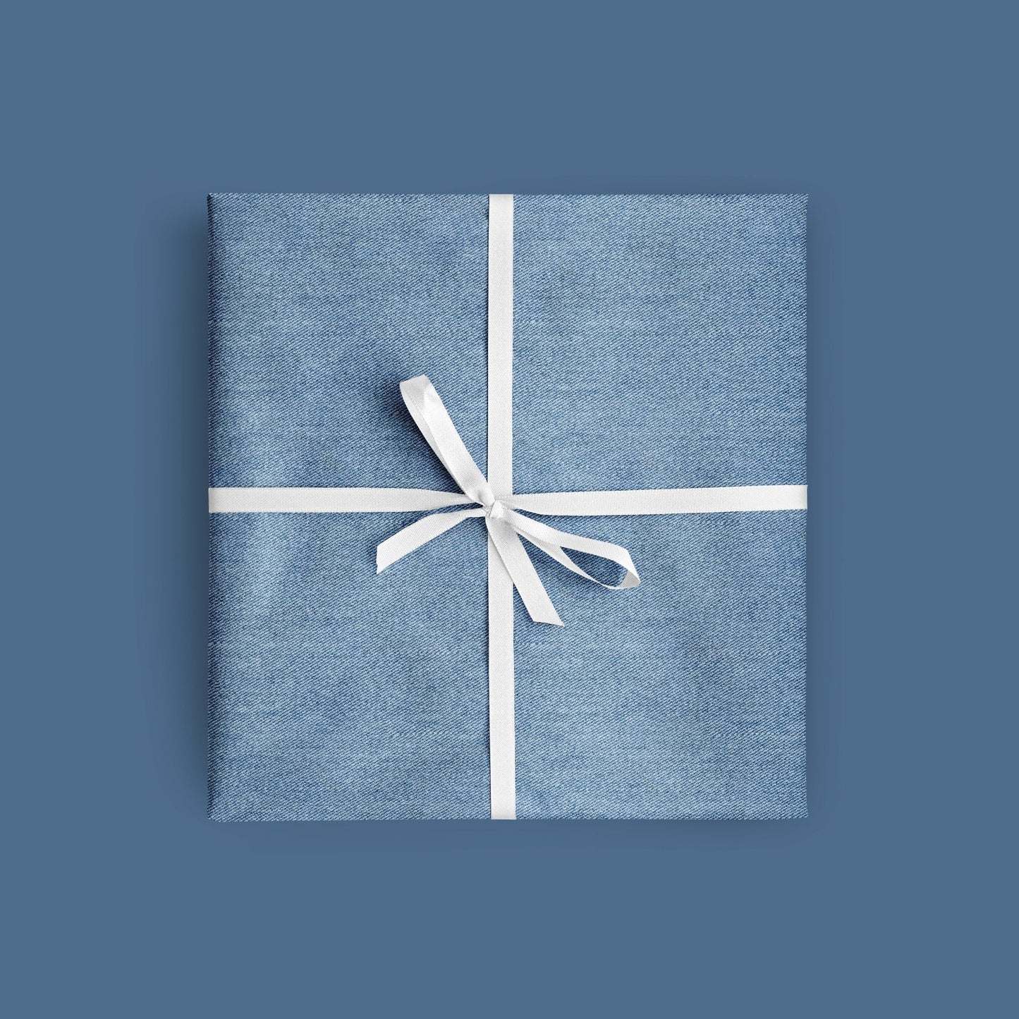 Denim Blue Jeans Gift Wrap-Gift Wrapping-The Design Craft